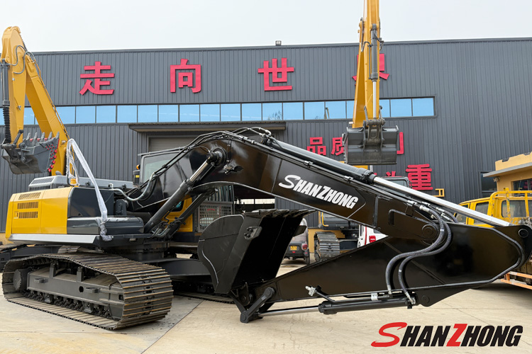 Гусеничный экскаватор