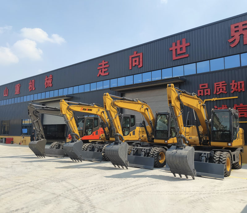 Szl135 Wheel Excavator