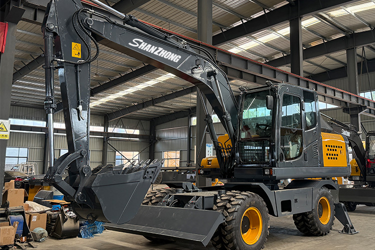 14-ton hydraulic wheeled excavator