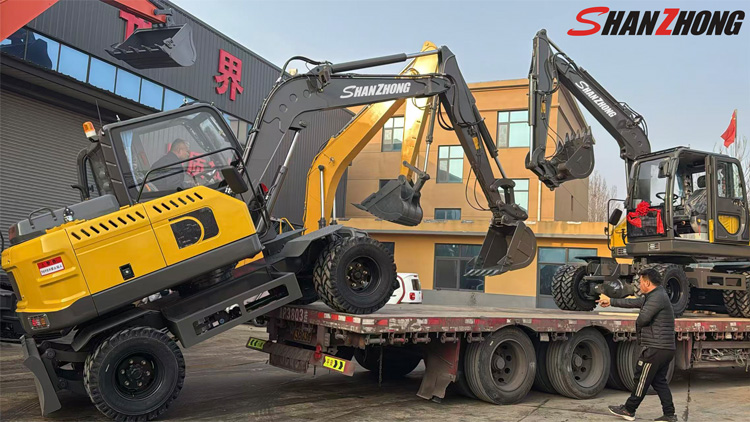 Колесный экскаватор SZL75