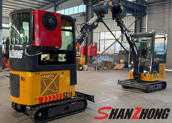 Малый гусеничный экскаватор SZ18